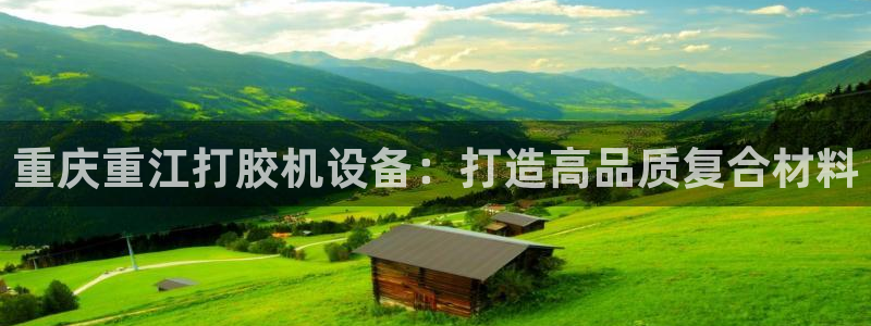 天宏娱乐是干嘛的啊：重庆重江打胶机设备：打造高品质复合材料
